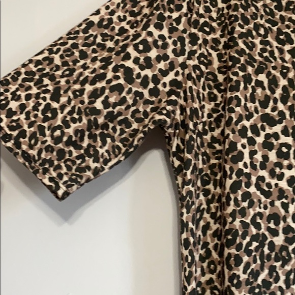 Pink Clove Leopard Tshirt Dress - Picture 2 of 2